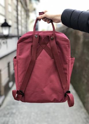 Рюкзак fjallraven kanken classic 16 l ox red / наложка bs4 фото