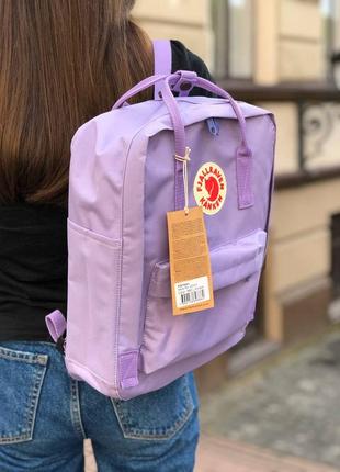 Рюкзак fjallraven kanken classic 16 l  orchid  / наложка bs4 фото