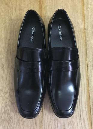Туфли calvin klein carrigan box smooth
