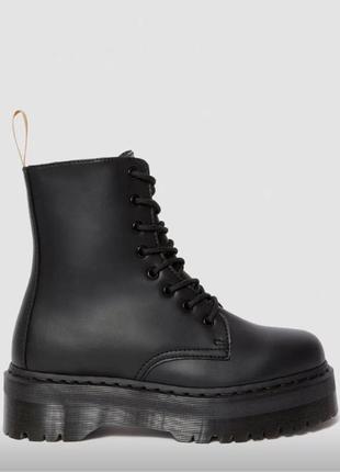 Ботинки оригинал dr. martens vegan jadon 2 mono platform w 25310001 платформа жадон original2 фото