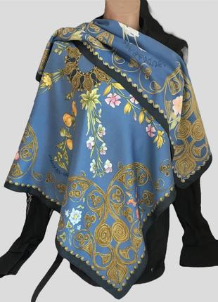Hermes paris arabesques редкий винтажный шелковый платок.2 фото