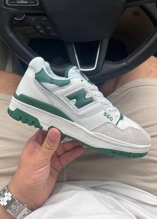 Кросівки new balance 550 white green