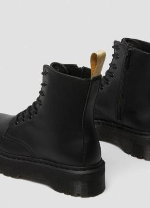 Ботинки оригинал dr. martens vegan jadon 2 mono platform w 25310001 платформа жадон original8 фото