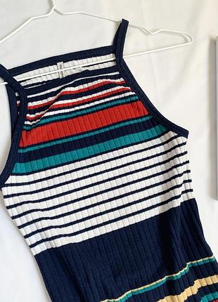 Боді, боди, майка, топ, в смужку, в полоску, в рубчик, stradivarius