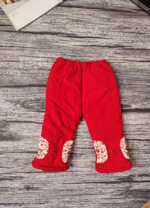 Теплі штани для дівчинки