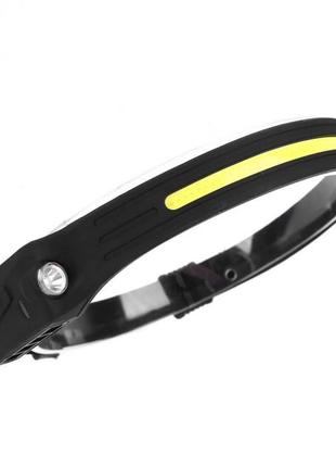 Налобный фонарь bl g28 xpe+cob usb charge