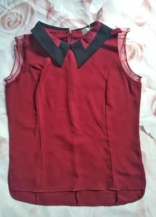 Блузка на короткий рукав