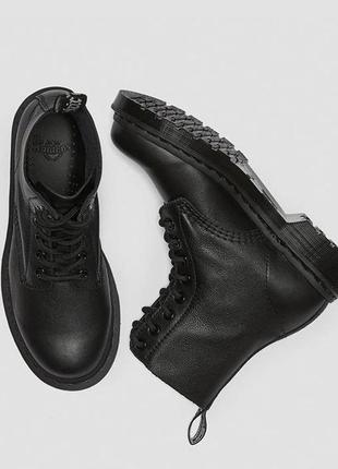 Оригинал ботинки dr. pride martens 1460 pascal mono black virginia 24479001