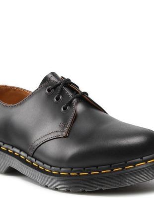 Туфлі dr. martens 1461 black+brown abruzzo wp 26910003 (оригінал)2 фото