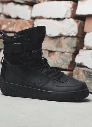 Чоловічі кросівки nike special fled air force 1 black