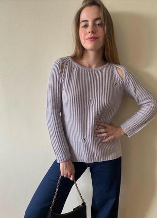 Новий светр лілового кольору1 фото