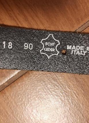 Шкіряний ремінь італія