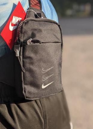 Барсетка nike bag big swoosh/сумка спортивная мужская через плечо/сумка жіноча найк bag1 фото