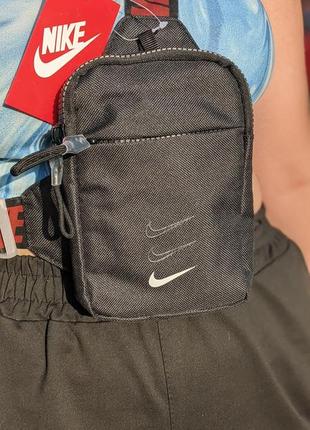 Барсетка nike bag big swoosh/сумка спортивная мужская через плечо/сумка жіноча найк bag6 фото