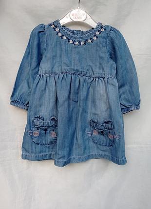 Сукня на дівчинку 6-9 місяців, р. 68-74 см