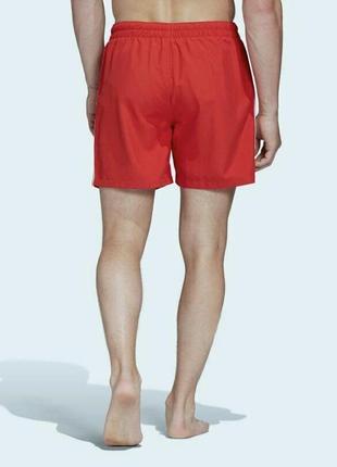 Шорты красно-бордовые с мягким поясом 'adidas' 50-52р3 фото
