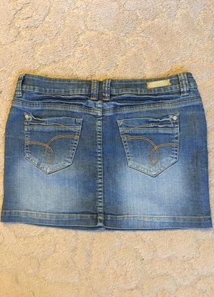 Класна коротка джинсова спідниця orsay раз m(46)2 фото