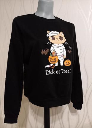 Кофта чоловіча чорного кольору із принтом.  fb sister2 фото