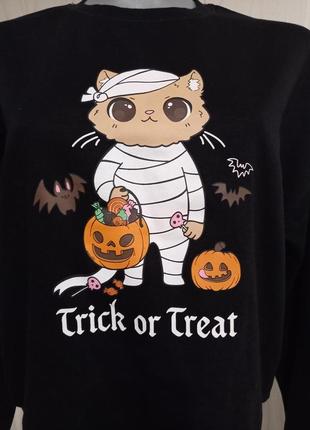 Кофта чоловіча чорного кольору із принтом.  fb sister6 фото