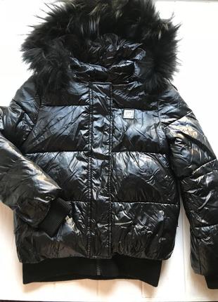 Куртка з натуральним хутром to be too