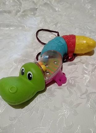 Развивающая игрушка-конструктор в виде крокодила