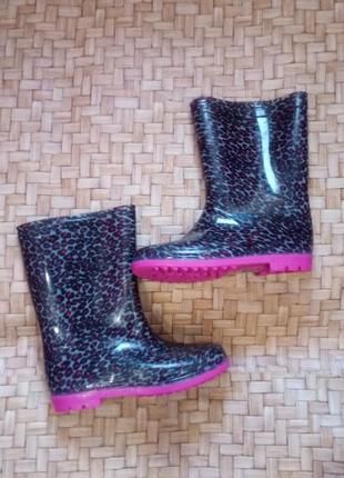Гумові чоботи леопардові
