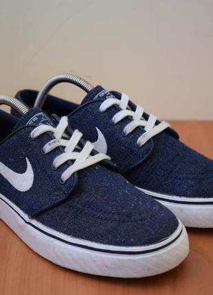 Кеды nike zoom stefan janoski. текстиль. размер 36.5