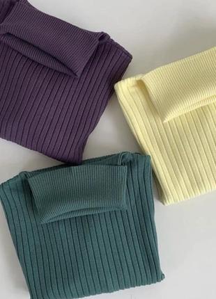 Гольф рубчик водолазка кофта светр светер джемпер пуловер