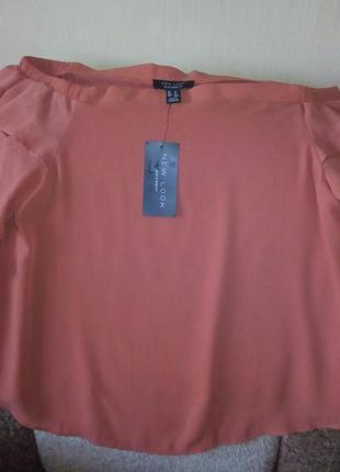 Шифонова блузочка з відкритими плечима, блузка, сорочка1 фото