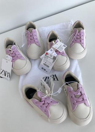 Zara 💜кеди кеды кроссовки кросівки5 фото
