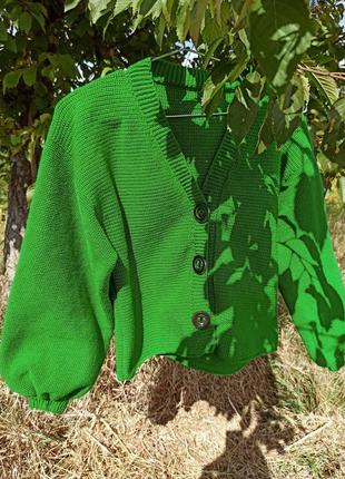 В'язаний кардиган 2