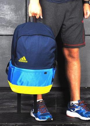 Оригінал! фірмовий, новий, спортивний, патріотичний рюкзак жовто-блакитний adidas