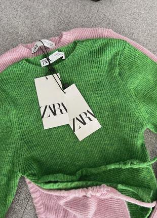 Жіночий светр реглан джемпер кофта светрик zara5 фото