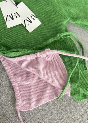 Жіночий светр реглан джемпер кофта светрик zara8 фото