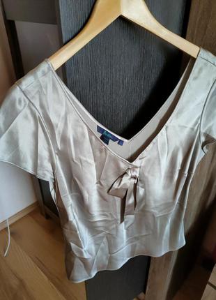 100% шовк блуза boden2 фото