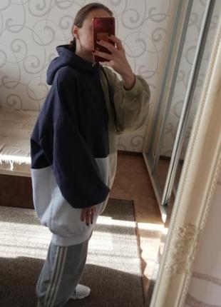 Худі плаття оверсайз колорблок  missguided