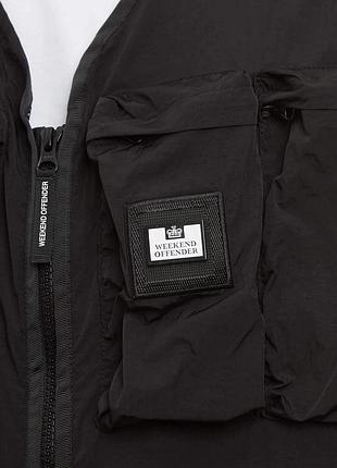 Жилет weekend offender compton blvd black 5