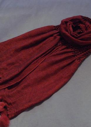 Большой зимний шарф ashma1 фото