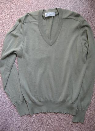Джемпер светр, пуловер 100% merino wool3 фото