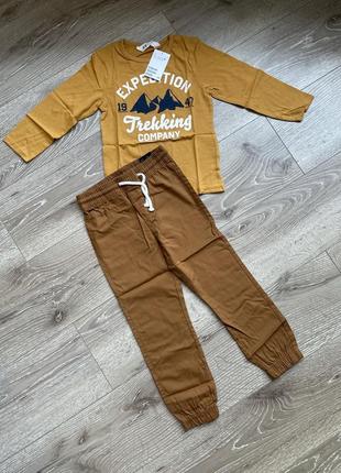 Новый костюм набор h&m 4-5 лет оригинал