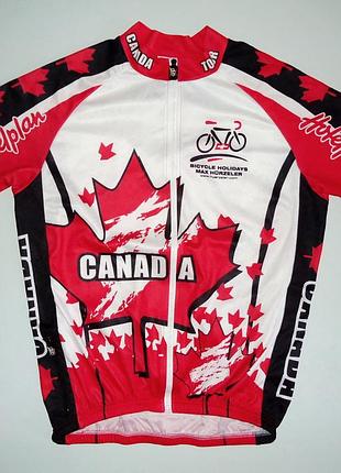 Велофутболка  canada tour max huerzeler holidays cycling jersey (l)
