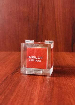 Помада для губ inglot duo