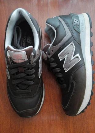 Кроссовки кожаные new balance 36 р 23 см. идеальное состояние nb