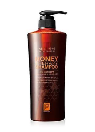 Шампунь "медова терапія" daeng gi meo ri honey therapy shampoo 500ml2 фото