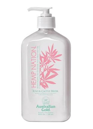 Australian gold hemp nation kiwi & cactus water зволожуючий лосьйон після засмаги m