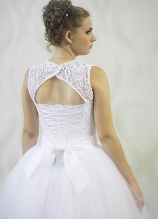 Нежное свадебное платье1 фото