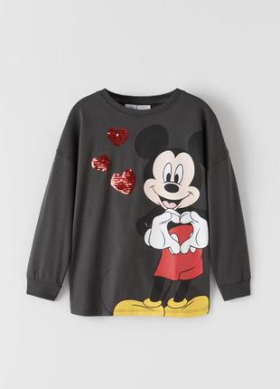 Стильний реглан zara disney 😍