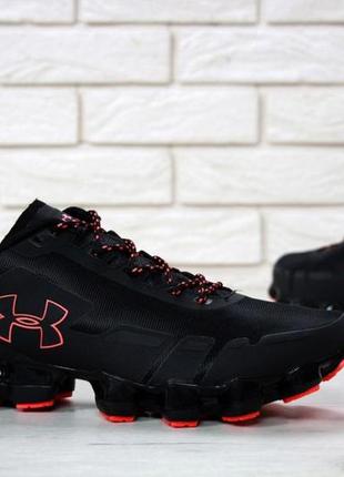 Чоловічі кросівки  under armour scorpio 2 black red мужские кроссовки  ундер амур6 фото