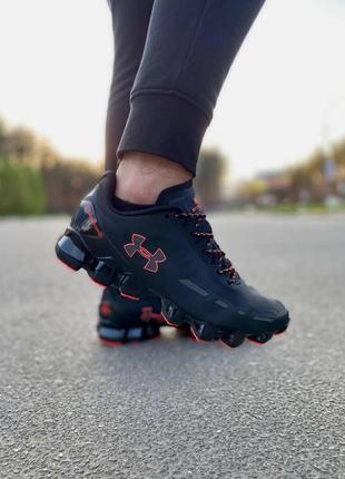 Чоловічі кросівки  under armour scorpio 2 black red мужские кроссовки  ундер амур2 фото