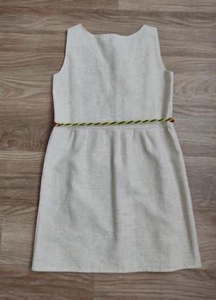 Новий сарафан з вишивкою для дівчинки 5-7 р. 116-1222 фото